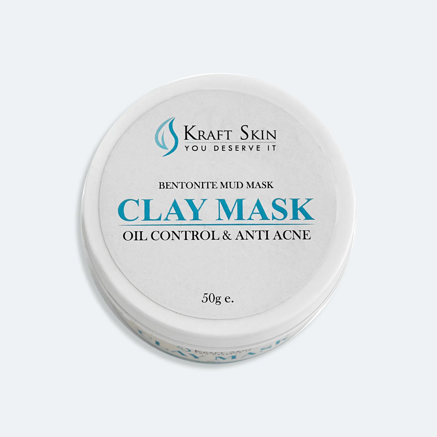 KRAFTSKIN BENTONITE CLAY MASK - OIL CONTROL ANTI ACNE